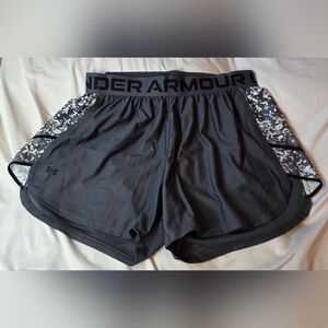 Under Armour Women's Gray Athletic Shorts